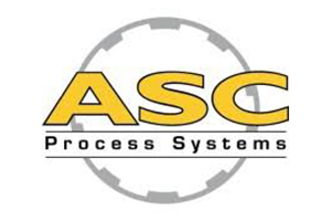 ASC Process Systems logo, industrial manufacturing company, process automation.