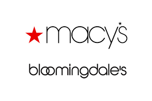 Macy's and Bloomingdale's logos, representing retail brands partnered with Rescue Mission.