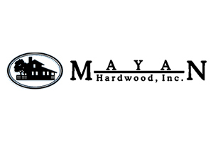 Rescue Mission Alliance logo with Mayan Hardwood, Inc. branding and house icon.