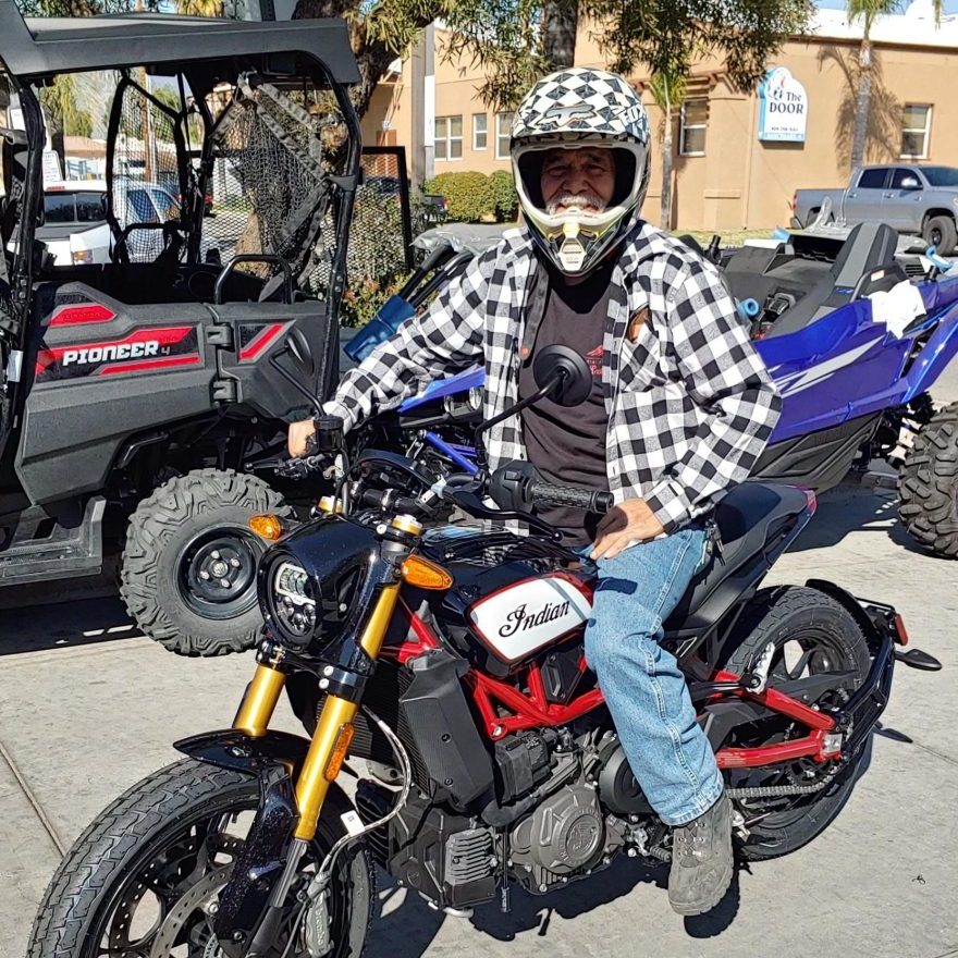 DEAN FINDS JOY IN MOTORCYCLES, GRANDKIDS, AND CHRIST